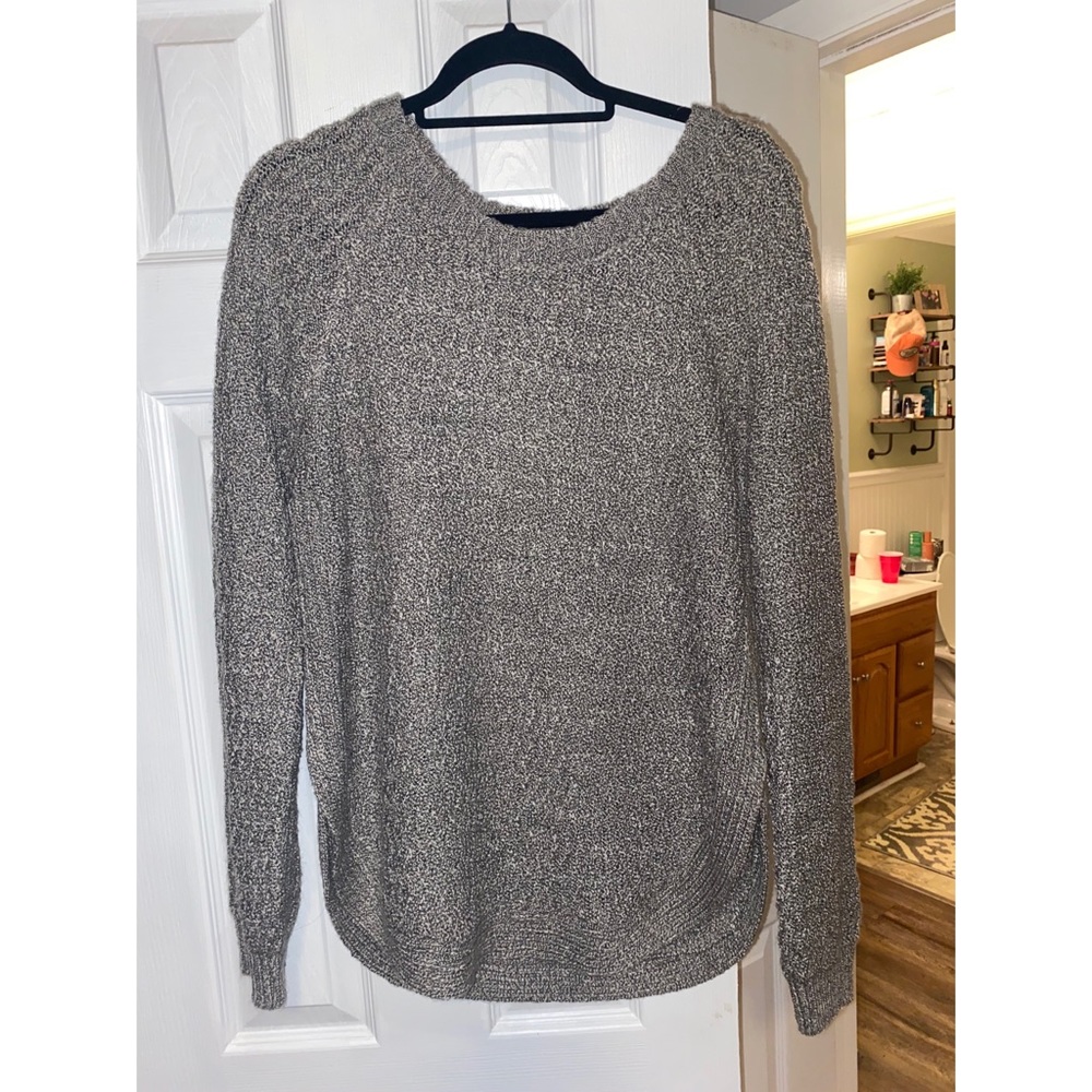 Gray sweater